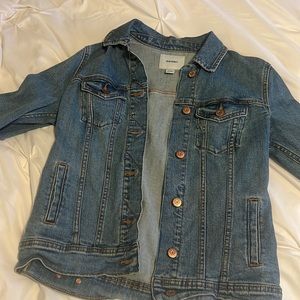 Old navy LIKE NEW denim jacket. Worn one time.